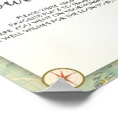 Liebe ist eine Reise Reisen Brautparty Miss zu Fra Poster (Ecke)