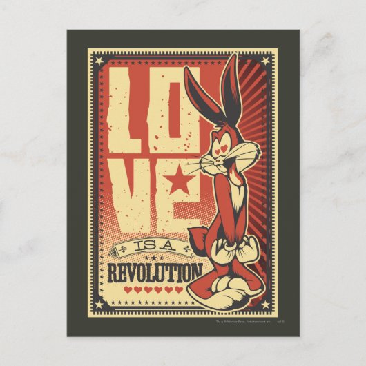 Liebe ist eine Revolution Postkarte (Vorderseite)