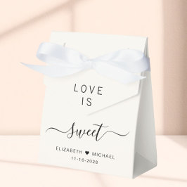 Liebe ist eine süße Cremetehe Geschenkschachtel