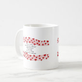 Liebe ist eine Tasse der Dinge (Vorderseite Links)