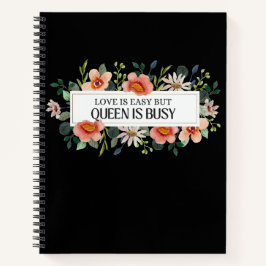 Liebe ist einfach, aber Königin ist beschäftigt, Z Notizblock