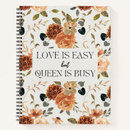 Liebe ist einfach, aber Königin ist beschäftigt, Z Notizblock