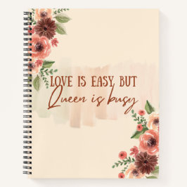 Liebe ist einfach, aber Königin ist beschäftigt, Z Notizblock