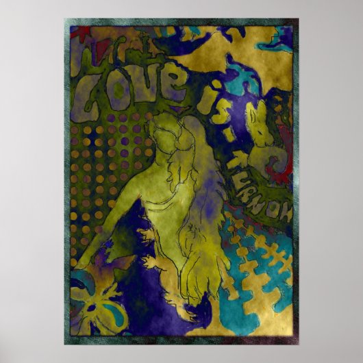 Liebe ist eingeschaltet poster (Vorne)