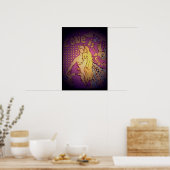 Liebe ist eingeschaltet poster (Küche)