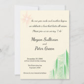 Liebe ist Evergreen Einladung (Vorderseite)