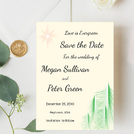 Liebe ist Evergreen Save The Date
