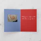 Liebe ist feiertagskarte (Innenseite)