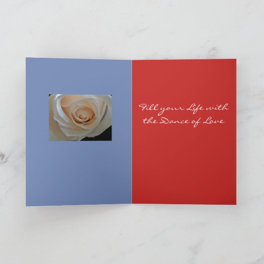 Liebe ist feiertagskarte (Innenseite)