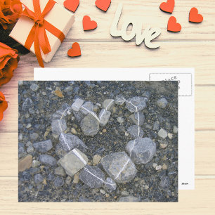 Liebe ist Felsfest Postkarte