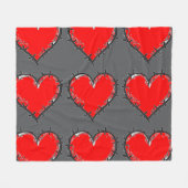 Liebe ist fleecedecke (Vorderseite (Horizontal))