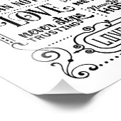 Liebe ist ... fotodruck (Ecke)