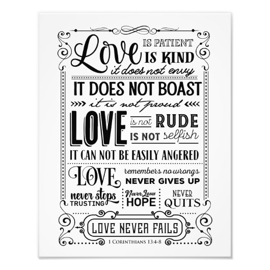 Liebe ist ... fotodruck (Vorne)