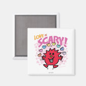 Liebe ist Fräulein Schrecklich Magnet (Vorderseite/Rückseite)