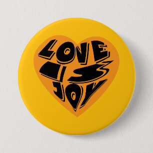 Liebe ist Freude Button