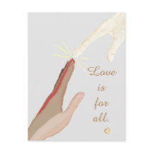 Liebe ist für alle spirituellen Universellen Hände