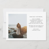 Liebe ist geduldig, aber wir sind keine Entfaltung Ankündigung (Rückseite)