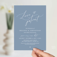 “Liebe ist geduldig” Hochzeit Terminänderung bekan