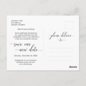 Liebe ist geduldig, Hochzeitsfeier Ändern Sie das Postkarte (Rückseite)