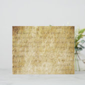 Liebe ist geduldig Hochzeitsprogramm Umschlag (Stehend Vorderseite)