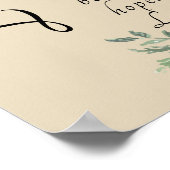 Liebe ist geduldig, Liebe ist freundliches Poster (Ecke)