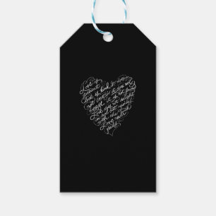 Liebe ist geduldig, Liebe ist gütig, christliche I Geschenkanhänger