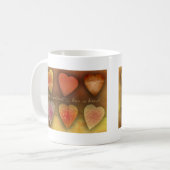 Liebe ist geduldig; Liebe ist nett Kaffeetasse (Vorderseite Links)