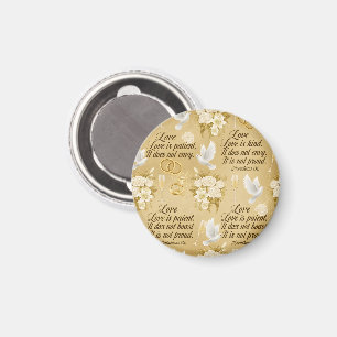 Liebe ist geduldig magnet