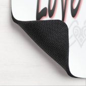 Liebe ist geduldig mousepad (Ecke)