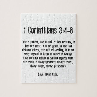 Liebe ist geduldig puzzle