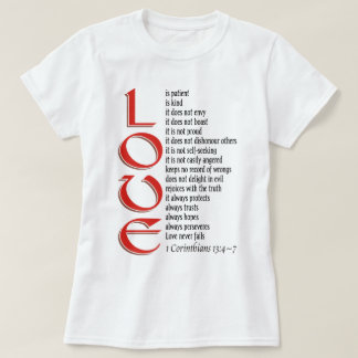 LIEBE IST GEDULDIG T-Shirt