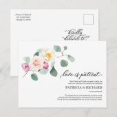 Liebe ist geduldiger Eukalyptus Hochzeitstag Po Postkarte (Vorne/Hinten)