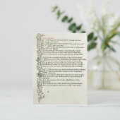 Liebe ist genug, 1897 postkarte (Stehend Vorderseite)