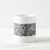 Liebe ist genug Grenze (von William Morris) Kaffeetasse (Mittel)