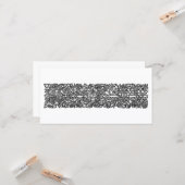 Liebe ist genug Grenze (von William Morris) Karte (Vorderseite/Rückseite Beispiel)