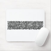 Liebe ist genug Grenze (von William Morris) Mousepad (Mit Mouse)