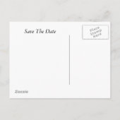 Liebe ist gerade ein Wort Ankündigungspostkarte (Rückseite)