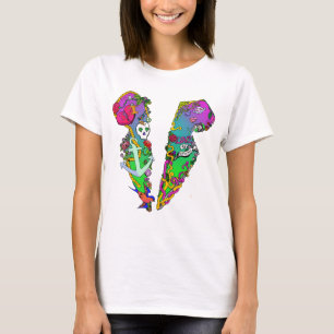 Liebe ist Gift Tattoo Smoking Grafik T-Shirt