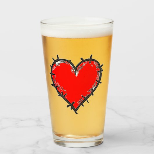 Liebe ist glas (Vorne (Gefüllt))