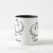 Liebe ist Glück Tasse (Zentrum)