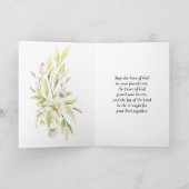 Liebe ist Glückwunsch zur Hochzeit der Patientin Karte (Innenseite)