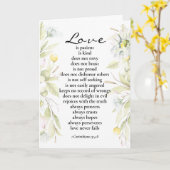 Liebe ist Glückwunsch zur Hochzeit der Patientin Karte (Gelbe Blume)