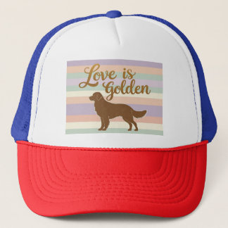Liebe ist Goldwert Truckerkappe