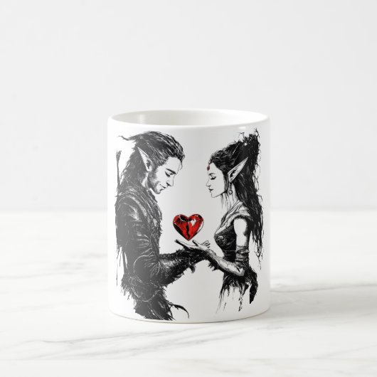 Liebe ist heilig kaffeetasse (Mittel)