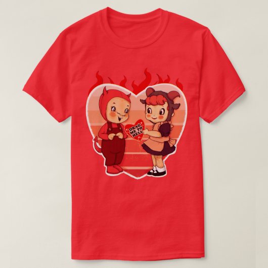 Liebe ist Hölle T-Shirt (Design vorne)