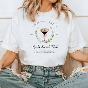 Liebe ist im Anflug   Espresso Martini Junggeselli T-Shirt