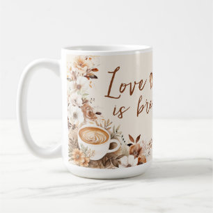Liebe ist im Anmarsch - Brautparty Kaffeetasse