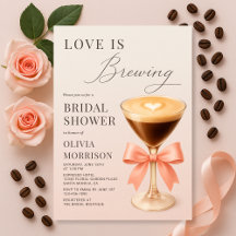Liebe ist im Aufbruch Espresso Martini Junggeselli