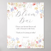 Liebe ist im Bar von Bloom Poster (Vorne)