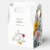 Liebe ist im blühenden Frühling Blumenkohl Brautpa Geschenkschachtel (Geöffnet)